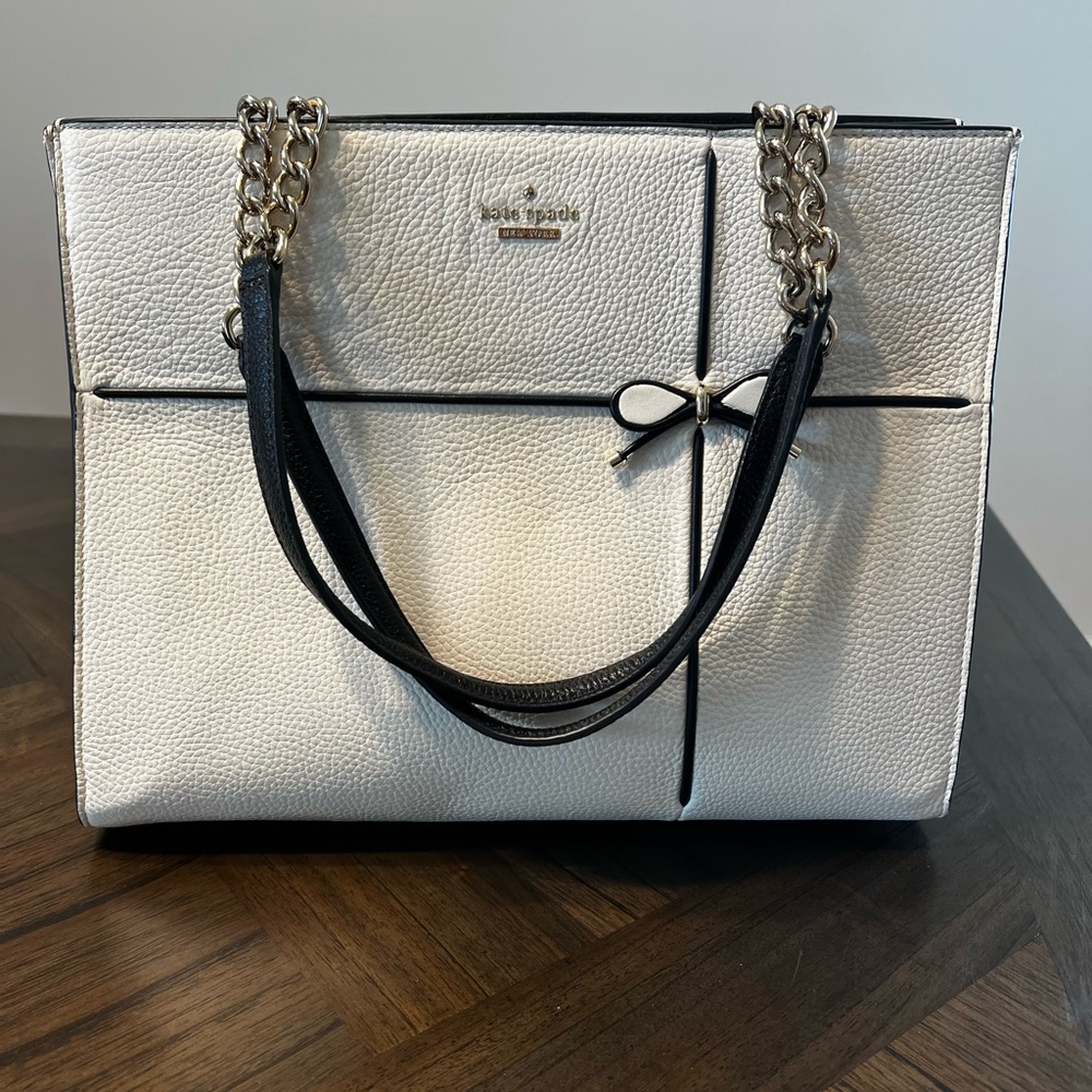 Kate spade white purse